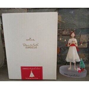 Down to Earth Angel Hallmark Figurine Angel of Good Cheer NEW Open Box Gift Idea
